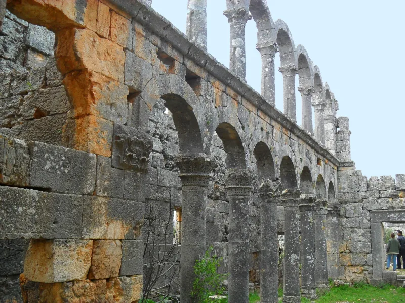 Kostel Cambazlı – byzantská bazilika z 5. století v Silifke