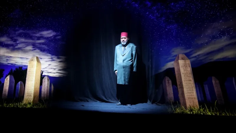 La obra de teatro «Cara a cara con el faraón», en su gira por Turquía, se representó en Nevşehir