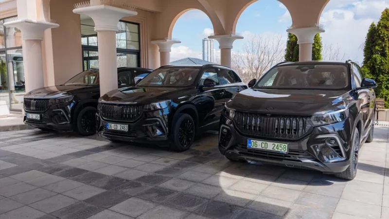 A Embaixada do Catar em Ancara adquiriu seis Togg