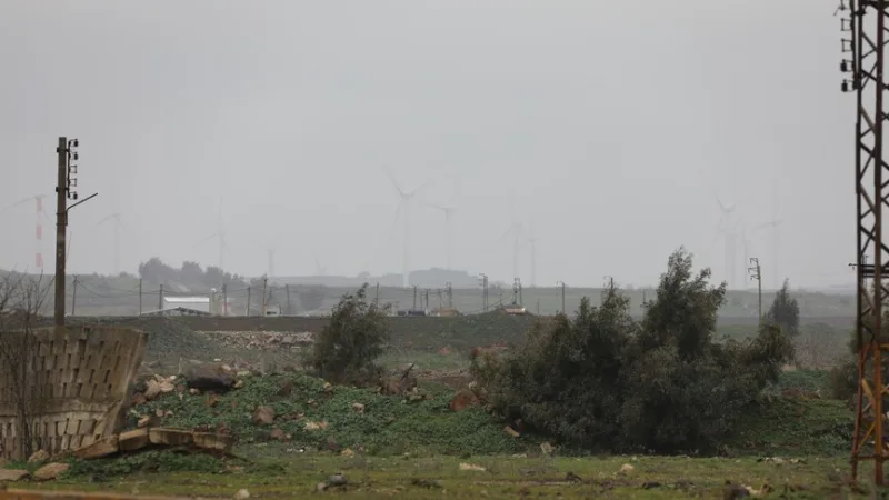 Izraelští vojáci provedli razii ve venkovských oblastech syrské provincie Kuneitra