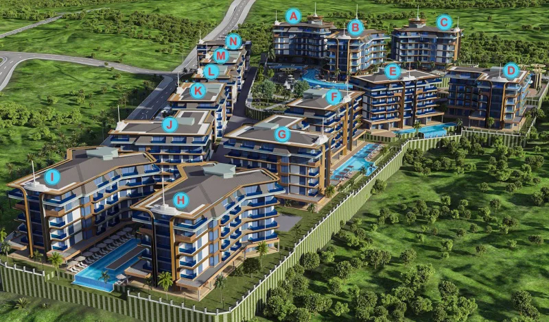 CEBECİ GROUP A.Ş. — Développeur à Alanya: Commande en ligne, prix et avis