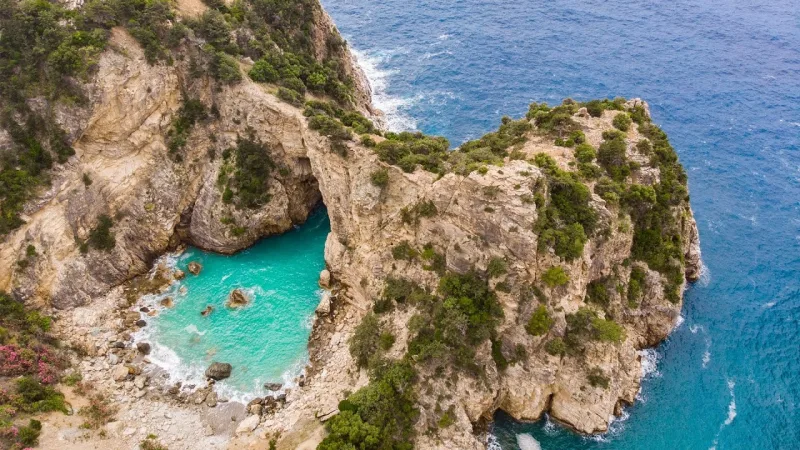 Antike Städte und Buchten von Gazipasa