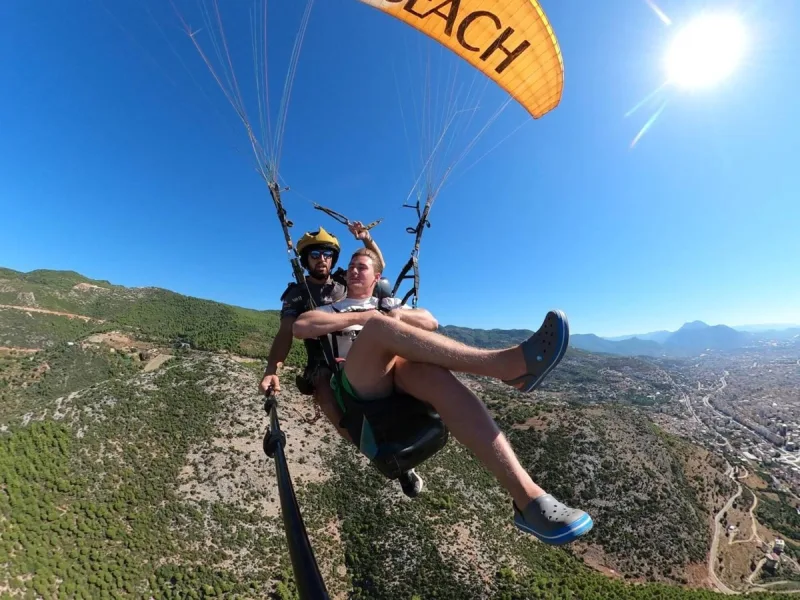 Paragliding im Tandem über Alanya