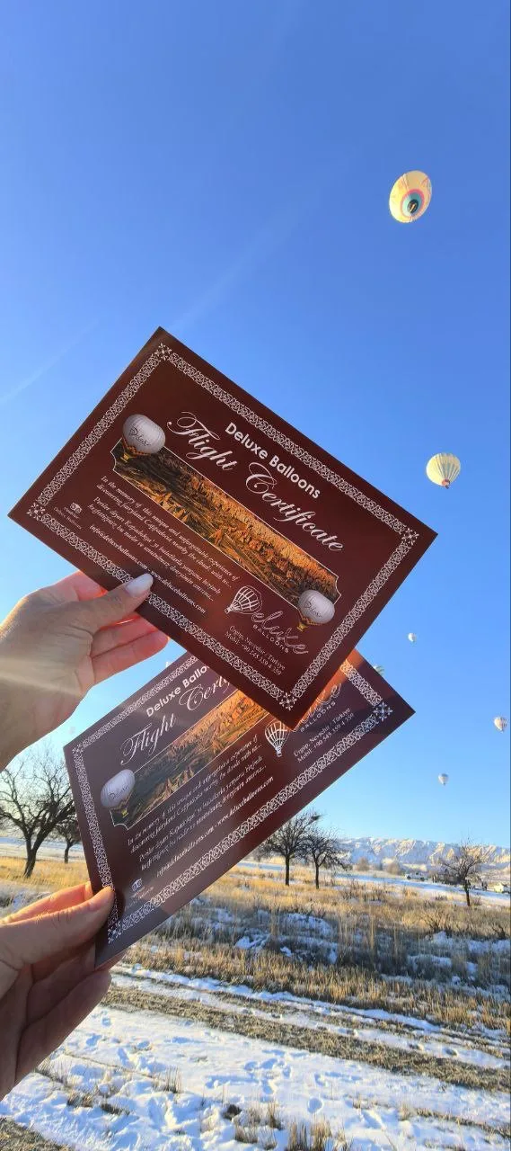 Heißluftballonfahrt in Göreme mit Deluxe Balloons